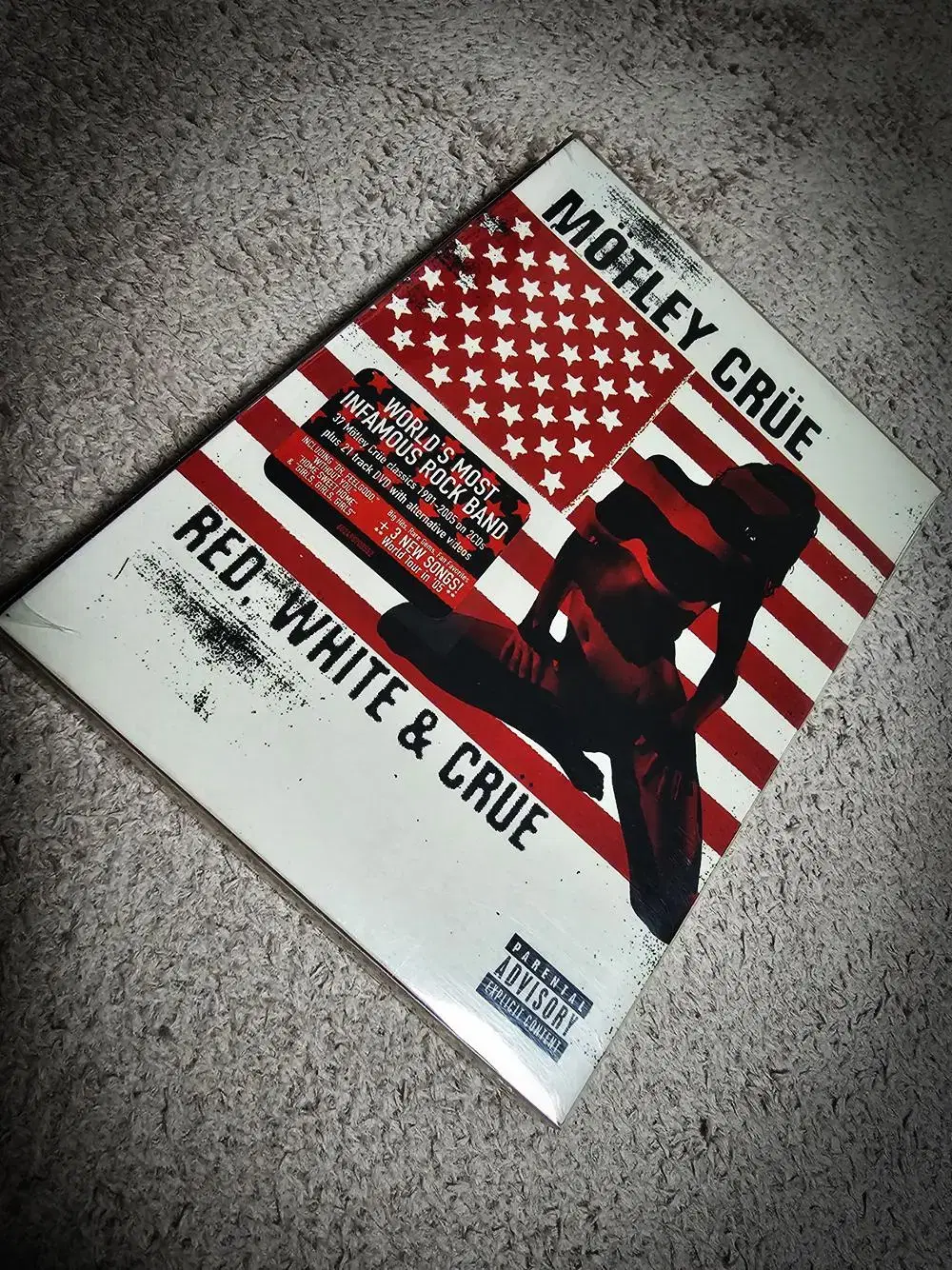 머틀리크루 - Red,White & Crue (2CD+DVD) 수입A+